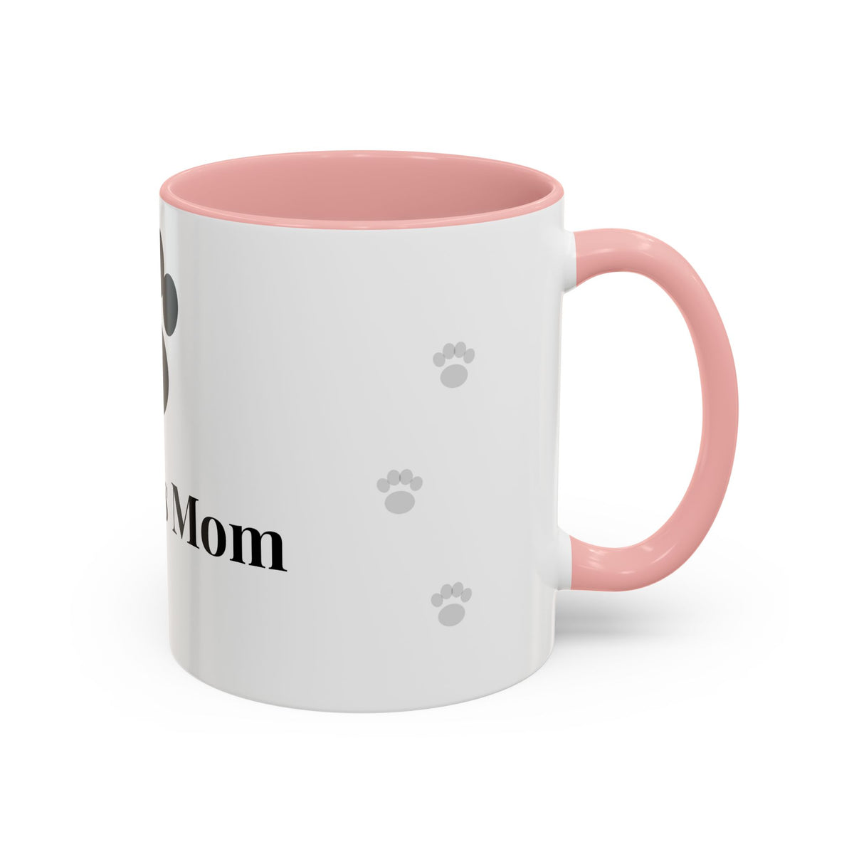 Personalized Dog Mom Mug - Custom Pet Name Coffee Mug, 11oz