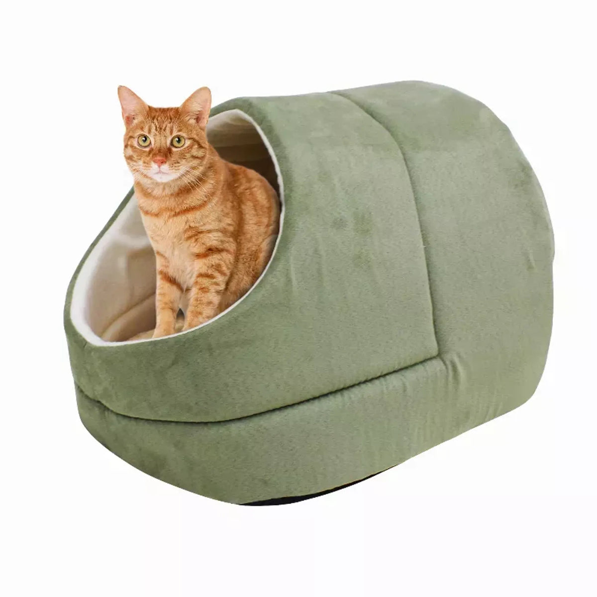 GOOPAWS Cat Cave Burrow Bed