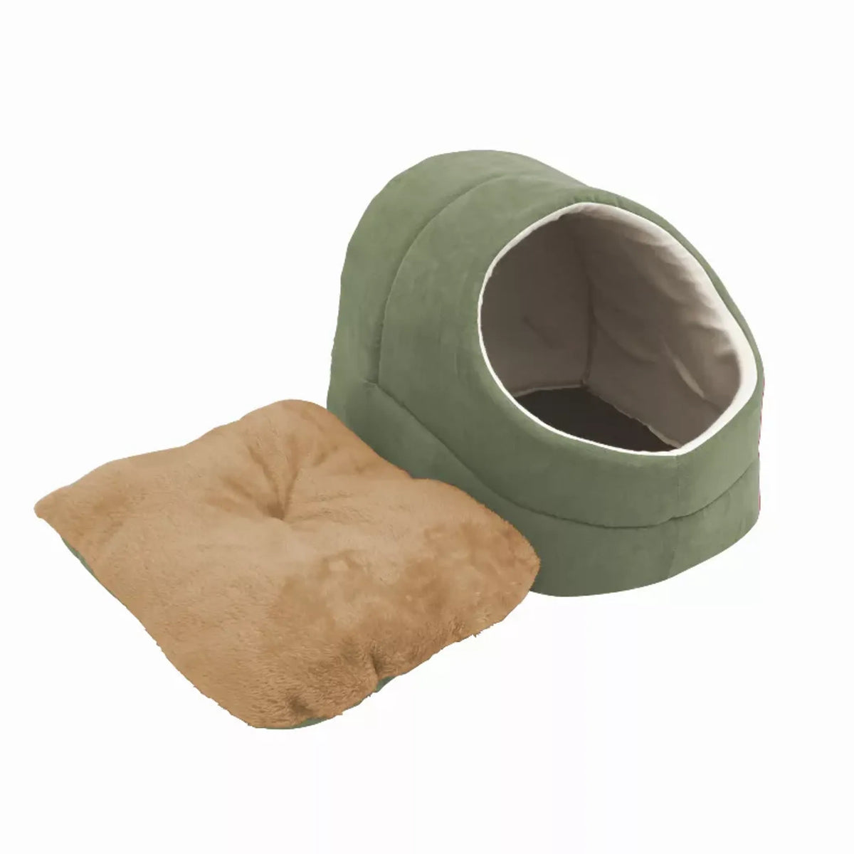 GOOPAWS Cat Cave Burrow Bed