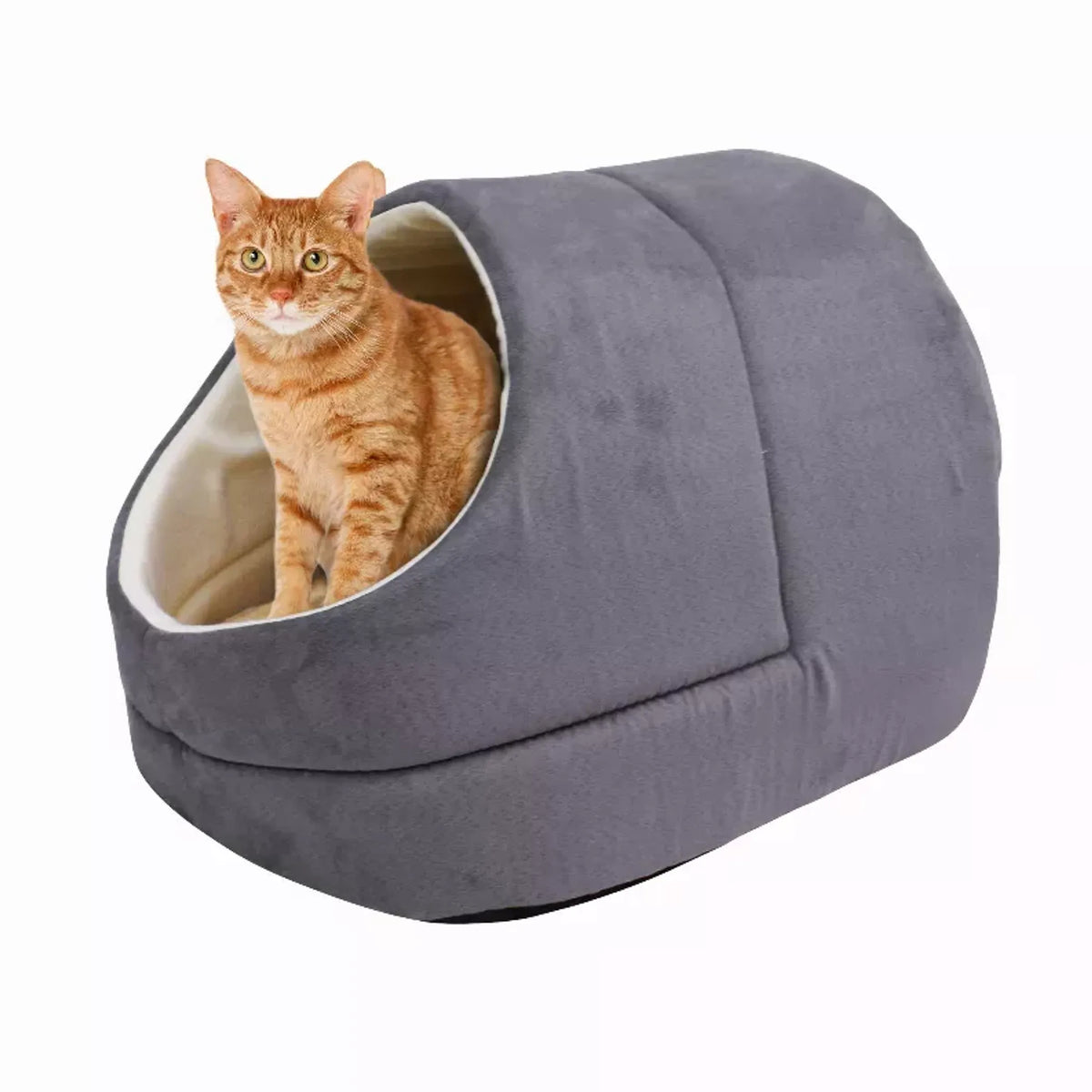 GOOPAWS Cat Cave Burrow Bed