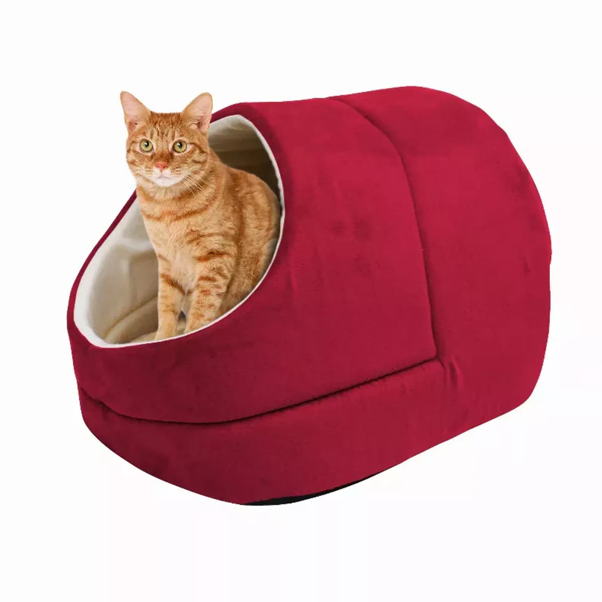 GOOPAWS Cat Cave Burrow Bed
