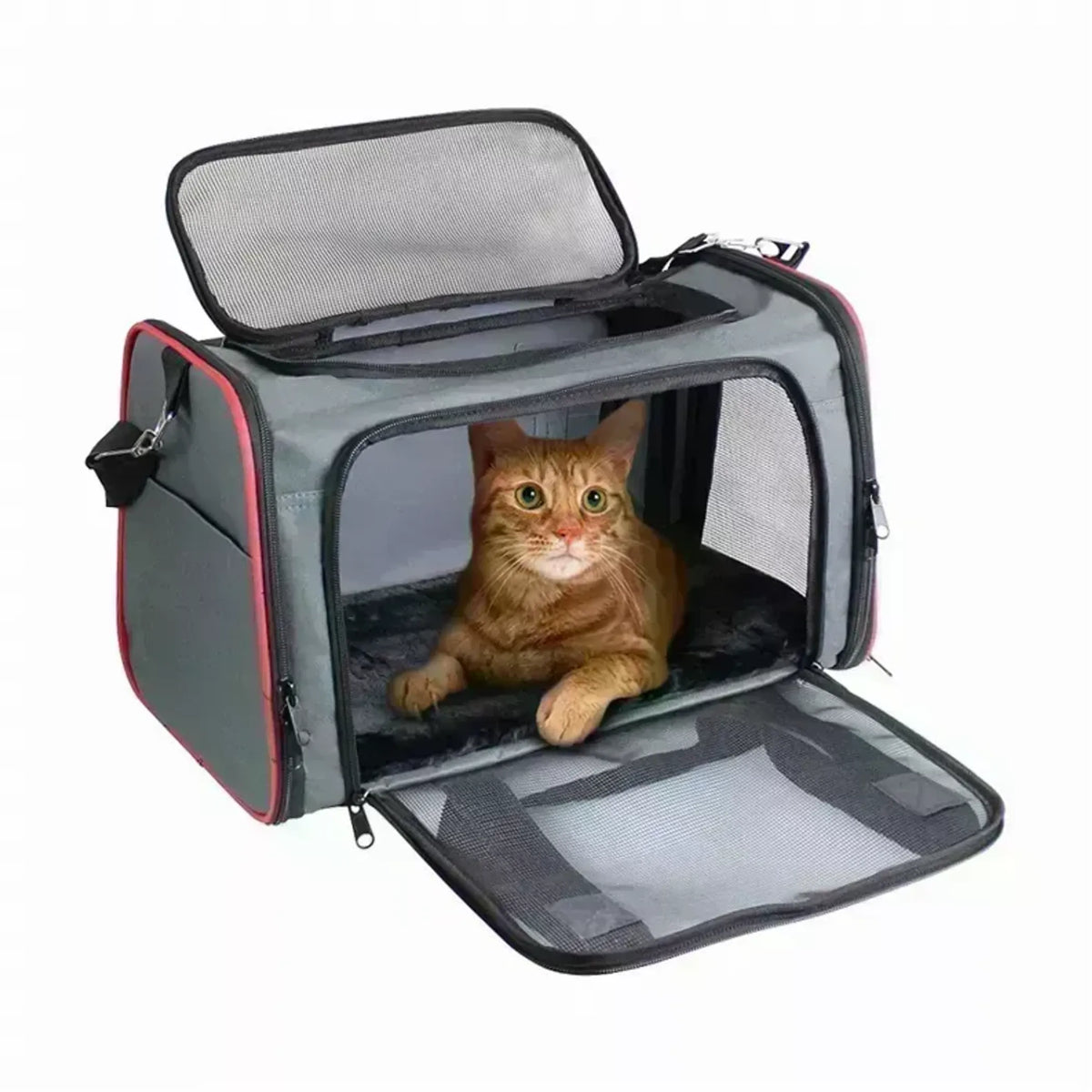 GOOPAWS Soft-Sided Pet Carrier for Small Dogs and Cats