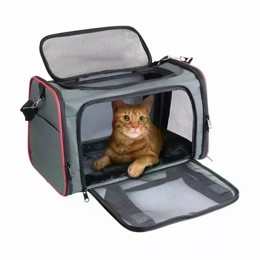 GOOPAWS Soft-Sided Pet Carrier for Small Dogs and Cats