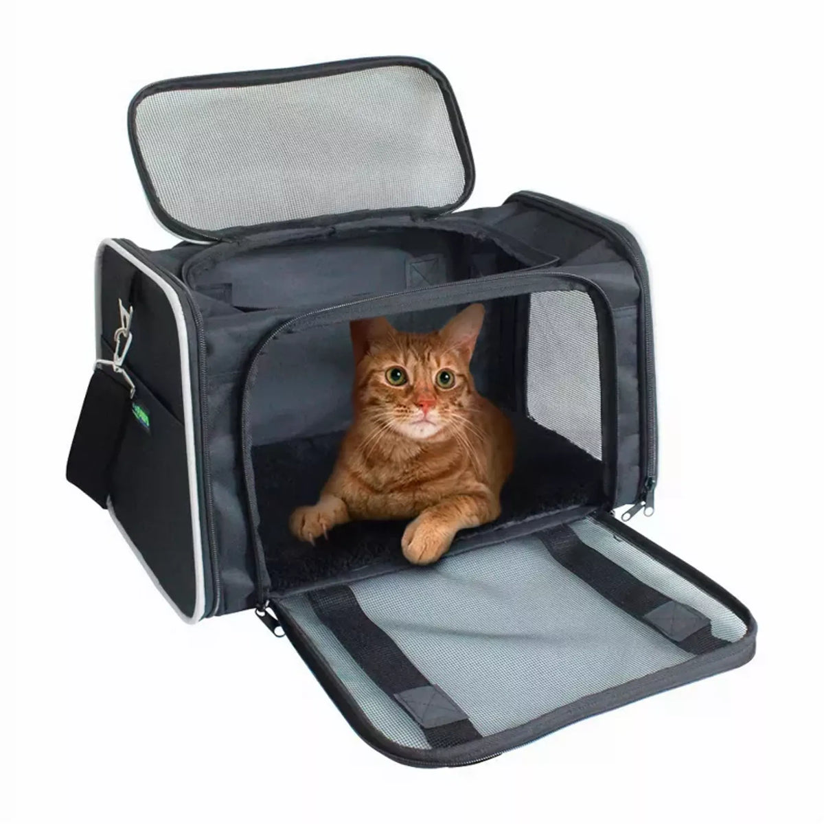 GOOPAWS Soft-Sided Pet Carrier for Small Dogs and Cats