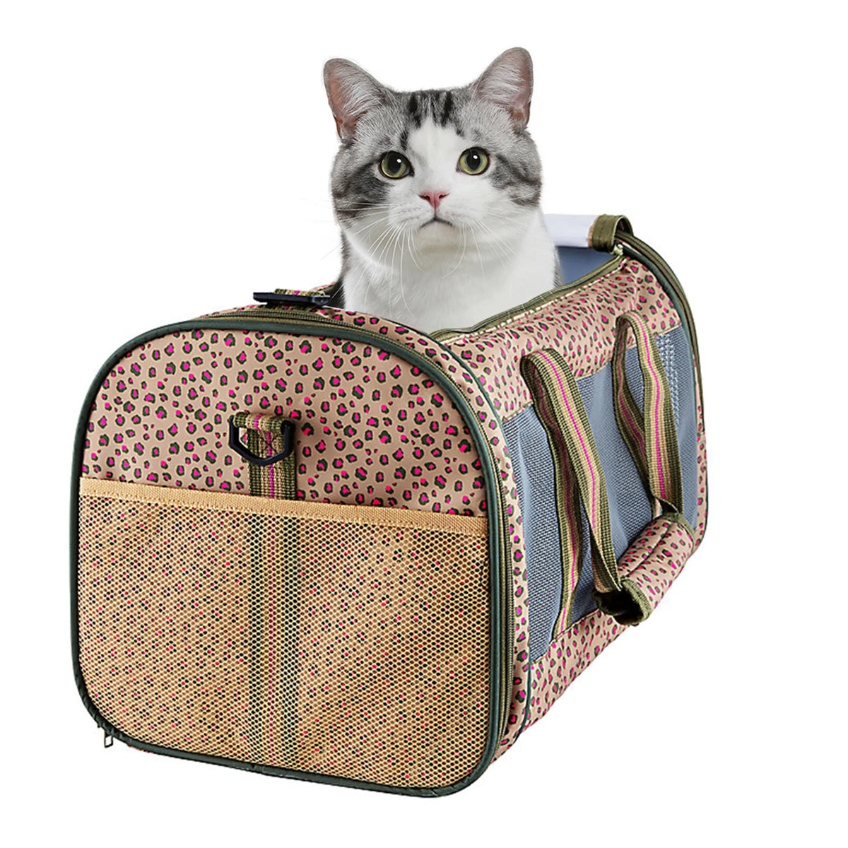 GOOPAWS Soft-Sided Pet Carrier for Small Dogs and Cats
