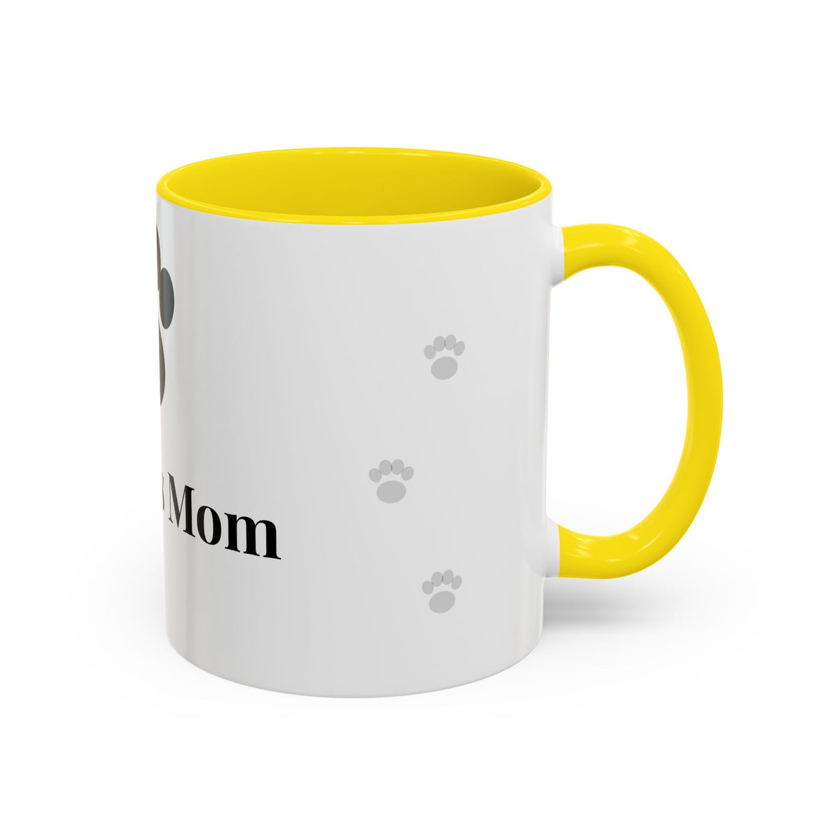 Personalized Dog Mom Mug - Custom Pet Name Coffee Mug, 11oz