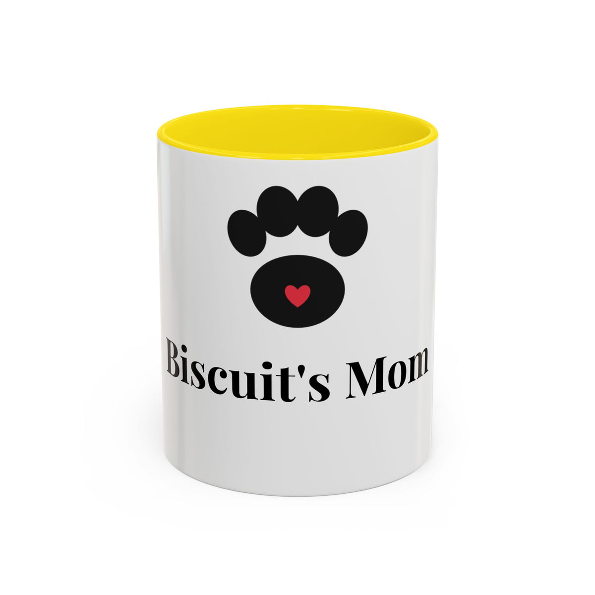 Personalized Dog Mom Mug - Custom Pet Name Coffee Mug, 11oz