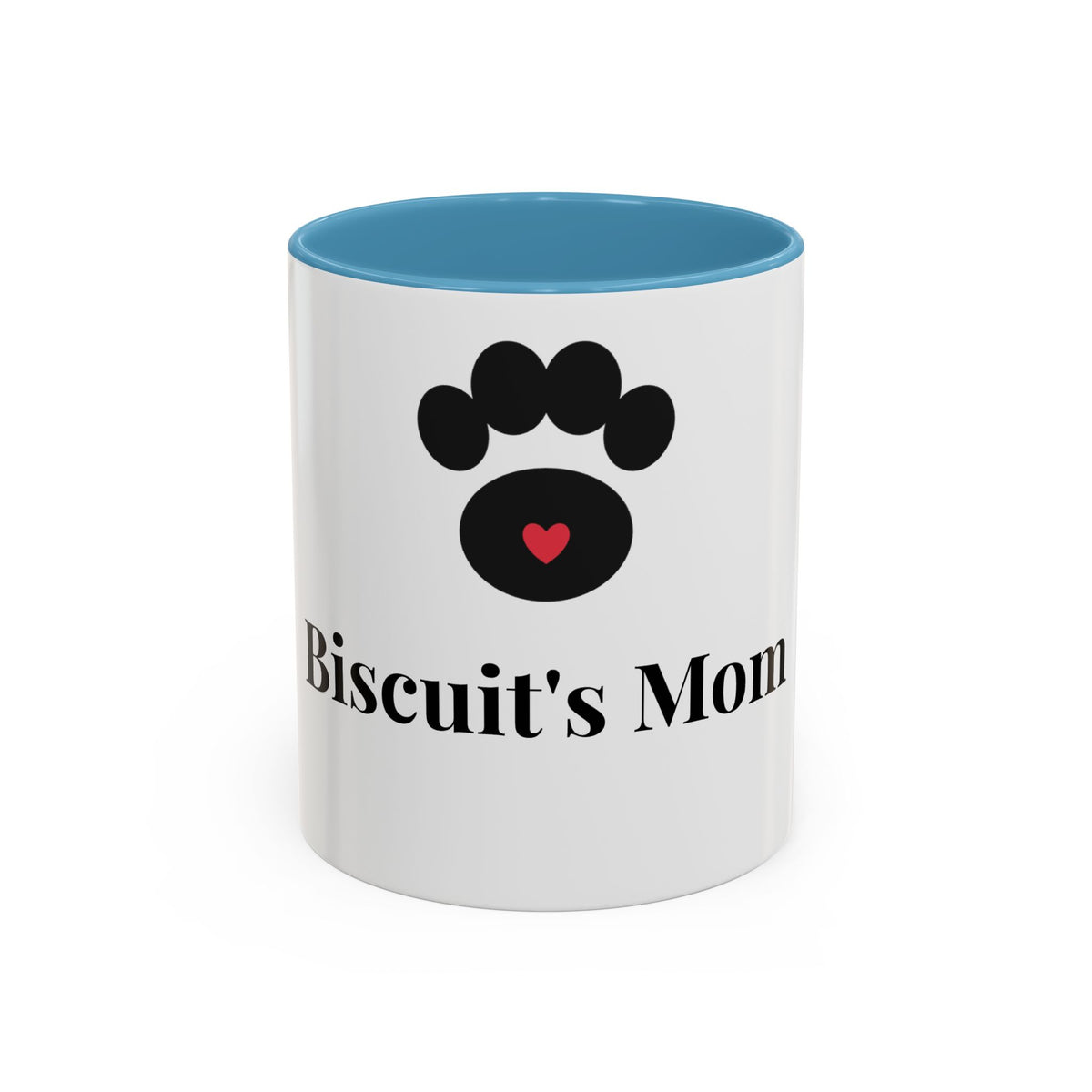 Personalized Dog Mom Mug - Custom Pet Name Coffee Mug, 11oz
