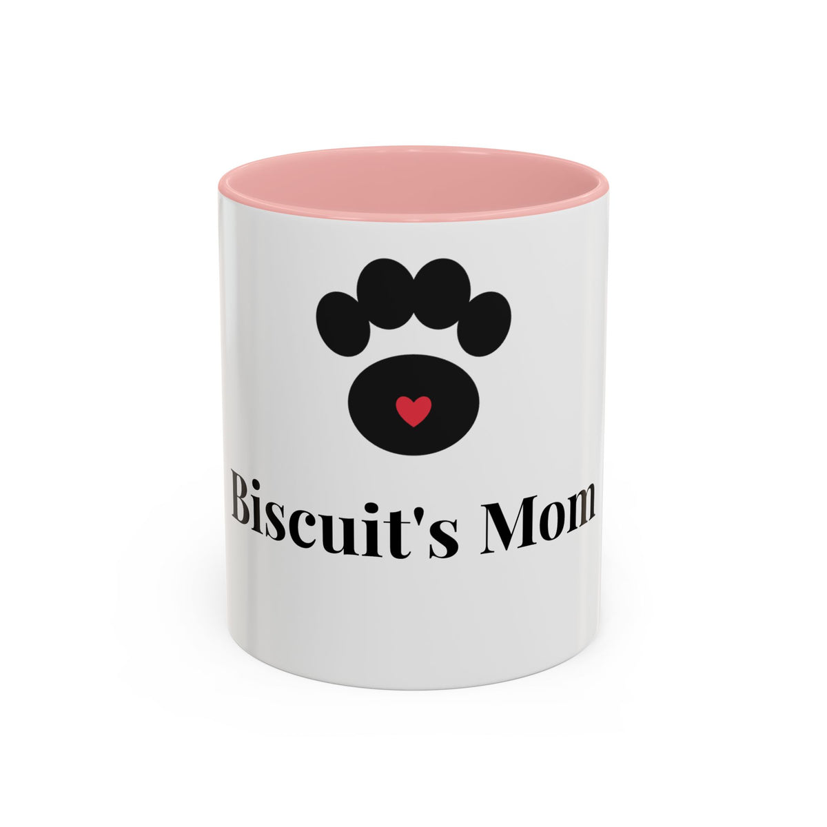 Personalized Dog Mom Mug - Custom Pet Name Coffee Mug, 11oz