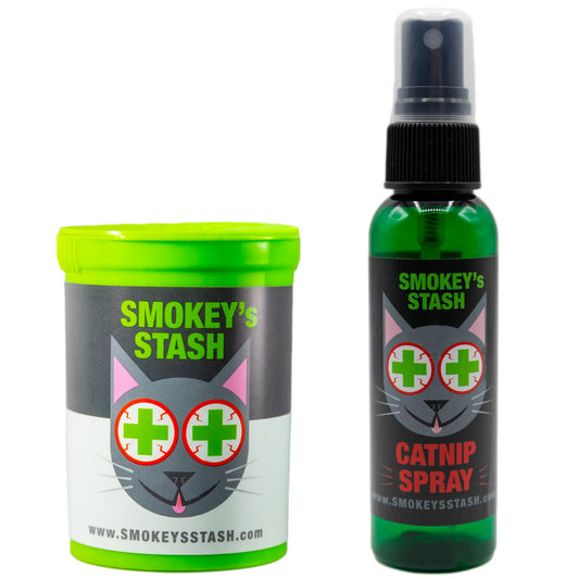 Smokey's Stash Organic Catnip Combo Pack