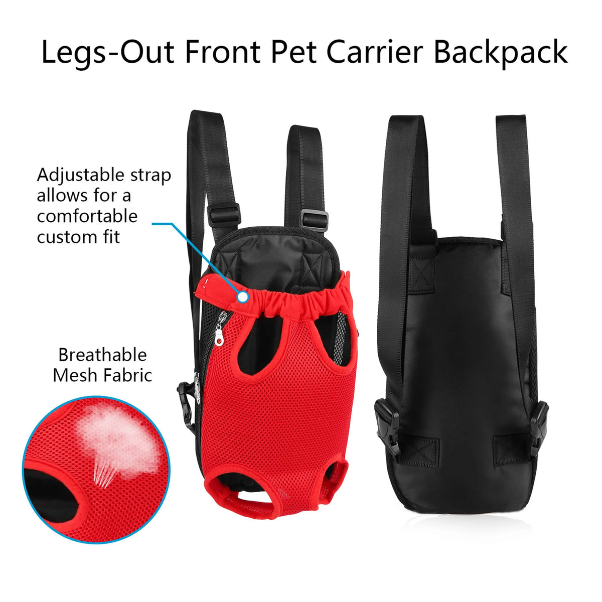 Legs-Out Front Dog Carrier Backpack