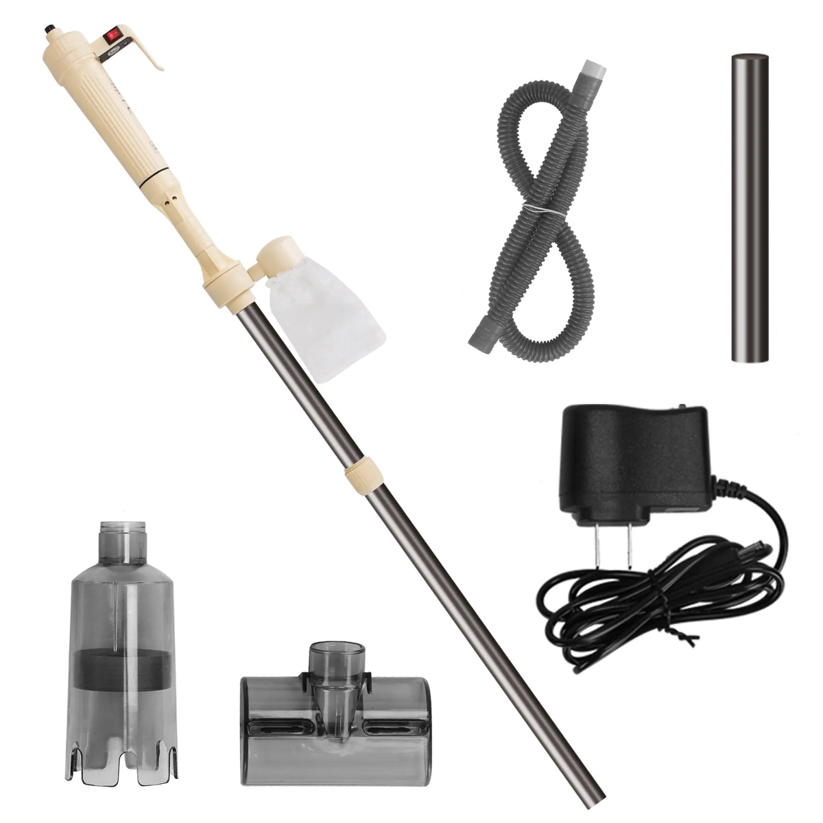 Electric Aquarium Gravel Cleaner and Water Change Kit