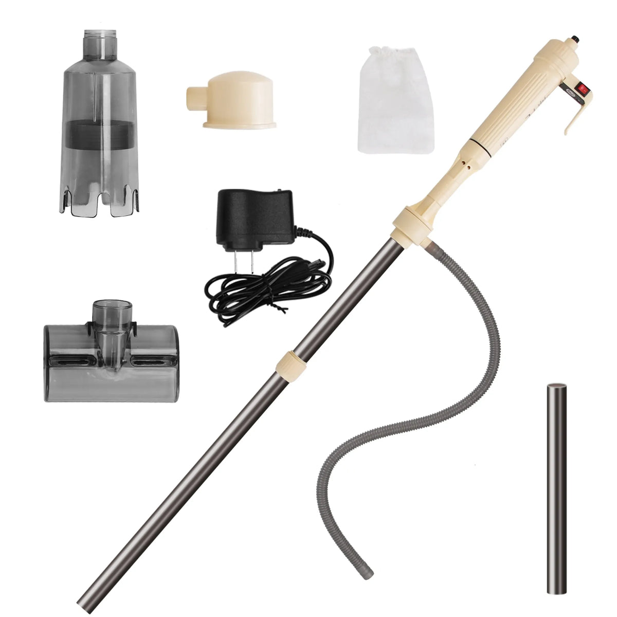 Electric Aquarium Gravel Cleaner and Water Change Kit