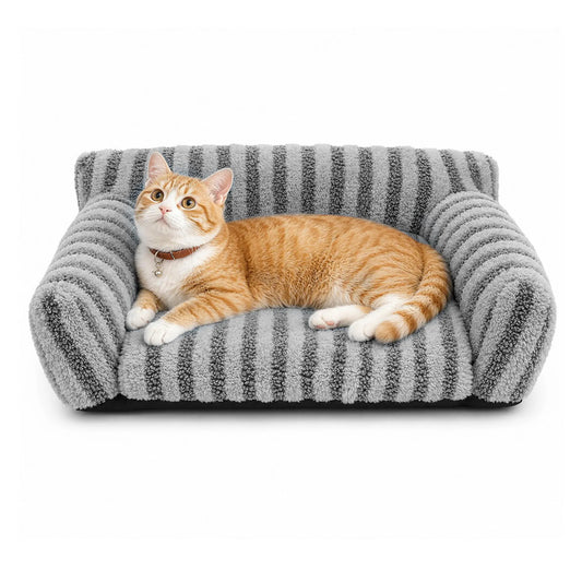 LFC PETS Foldable Couch Bed with Removable Cover