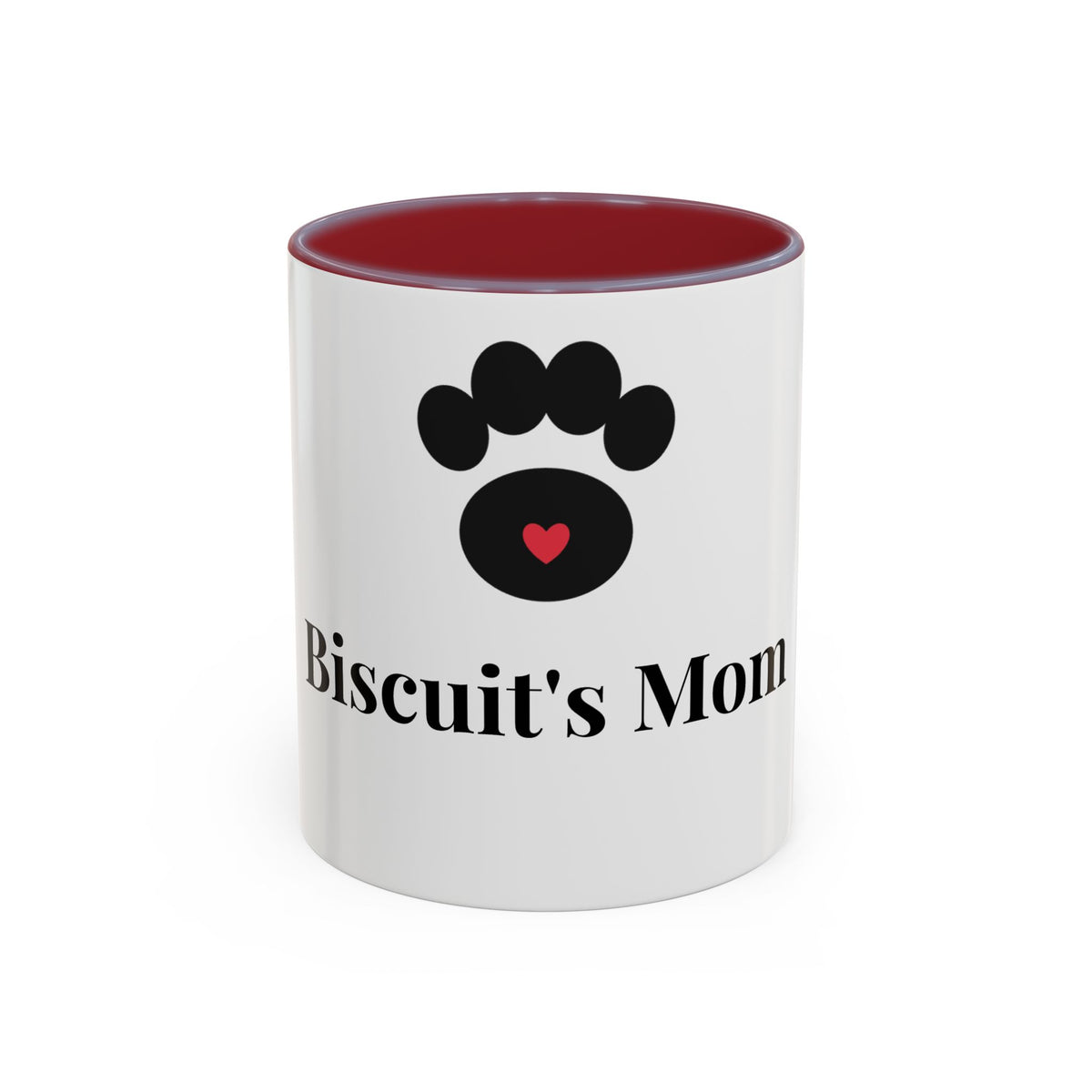 Personalized Dog Mom Mug - Custom Pet Name Coffee Mug, 11oz
