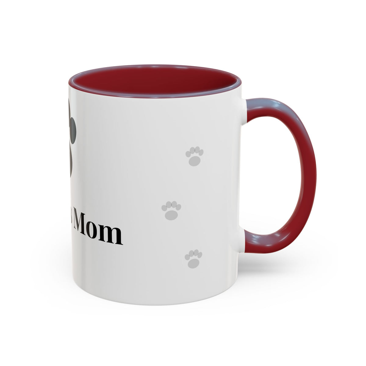 Personalized Dog Mom Mug - Custom Pet Name Coffee Mug, 11oz