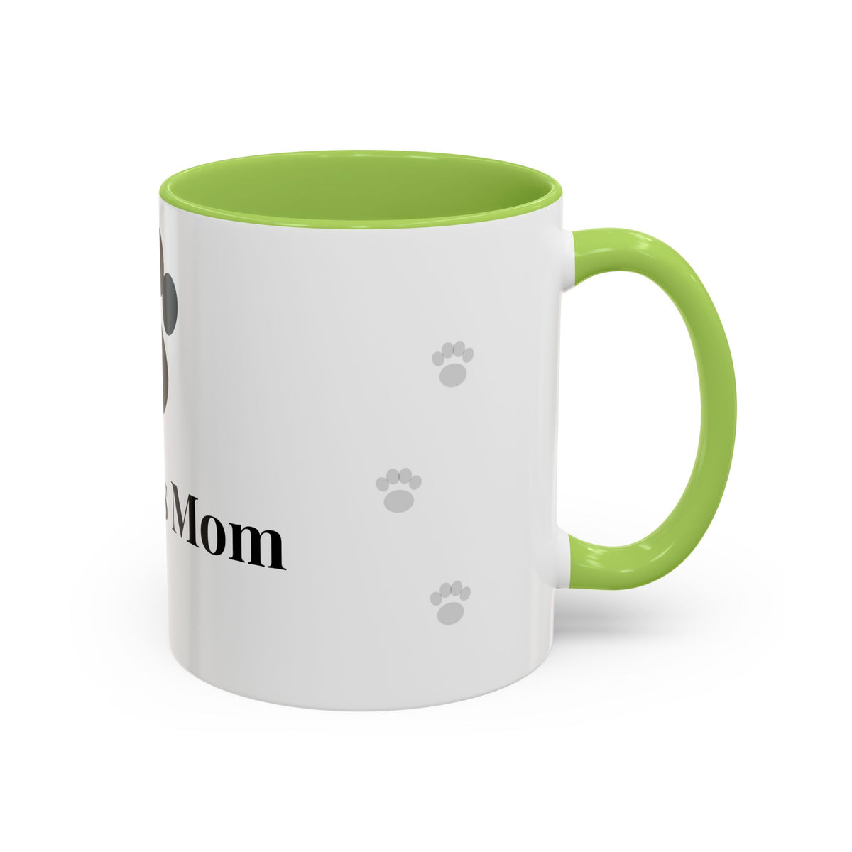 Personalized Dog Mom Mug - Custom Pet Name Coffee Mug, 11oz
