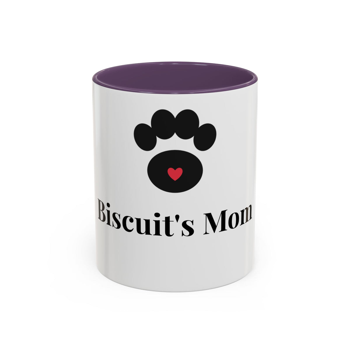 Personalized Dog Mom Mug - Custom Pet Name Coffee Mug, 11oz