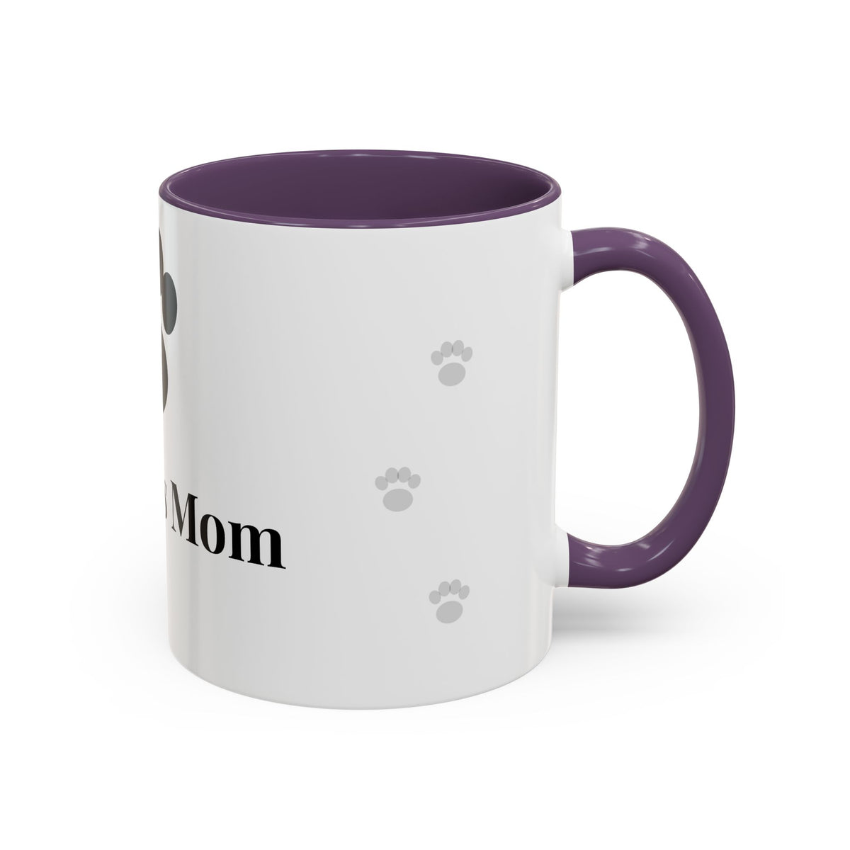 Personalized Dog Mom Mug - Custom Pet Name Coffee Mug, 11oz